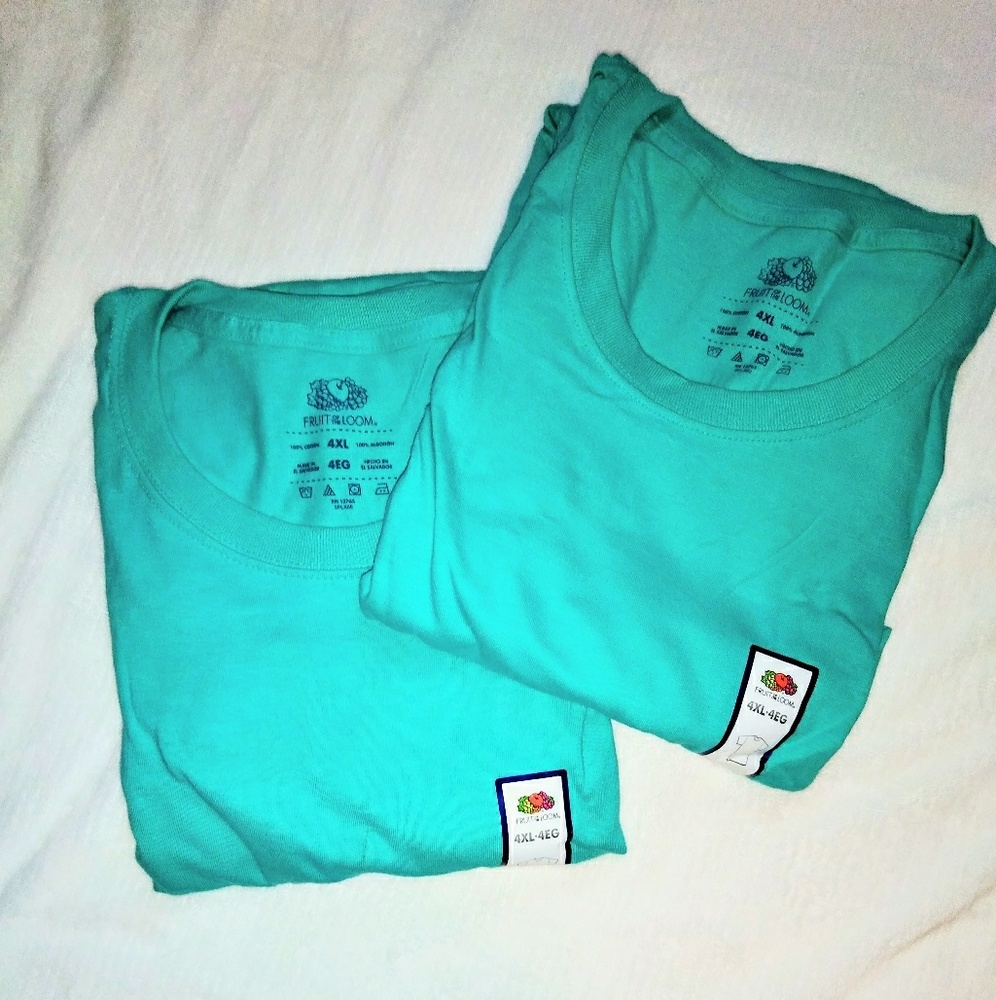 2 4xl Green tees